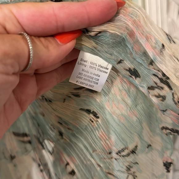 Love Sam boho sheer crop blouse - Picture 4 of 6